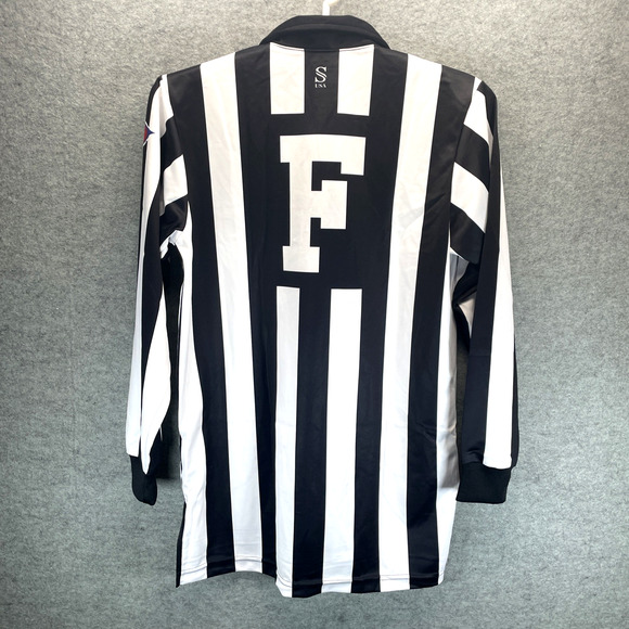 SMITTY Collegiate CFO Football Referee Long Sleeve Shirt Large Performance Mesh - Picture 6 of 7